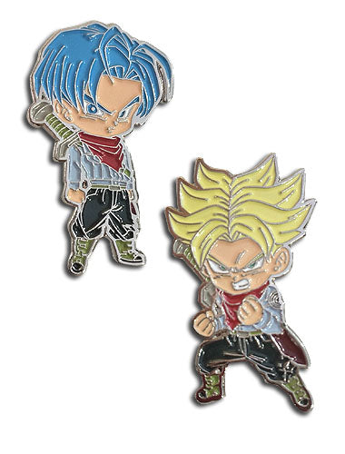 DRAGON BALL SUPER - PINSART FUTURE TRUNKS & SS FUTURE TRUNKS ENAMEL PINS