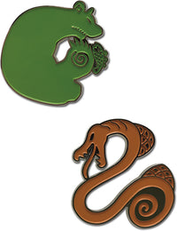 Thumbnail for THE SEVEN DEADLY SINS- SIN OF ENVY & SIN OF SLOTH PINS