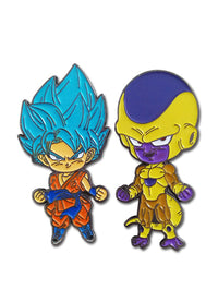 Thumbnail for DRAGON BALL SUPER - PINSART SSGSS GOKU & GOLDEN FRIEZA PINS