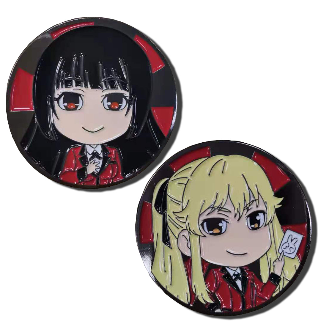 KAKEGURUI - PINSART YUMEKO & MARY PINS