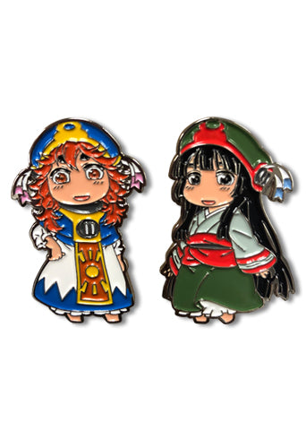 HAKUMEI AND MIKOCHI - PINSART HAKUMEI & MIKOCHI PINS