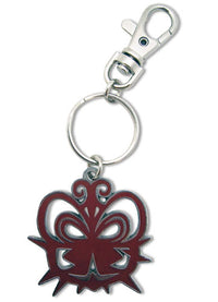 Thumbnail for MADOKA MAGICA ROSE GARDEN WITCH'S KISS SYMBOL METAL KEYCHAIN