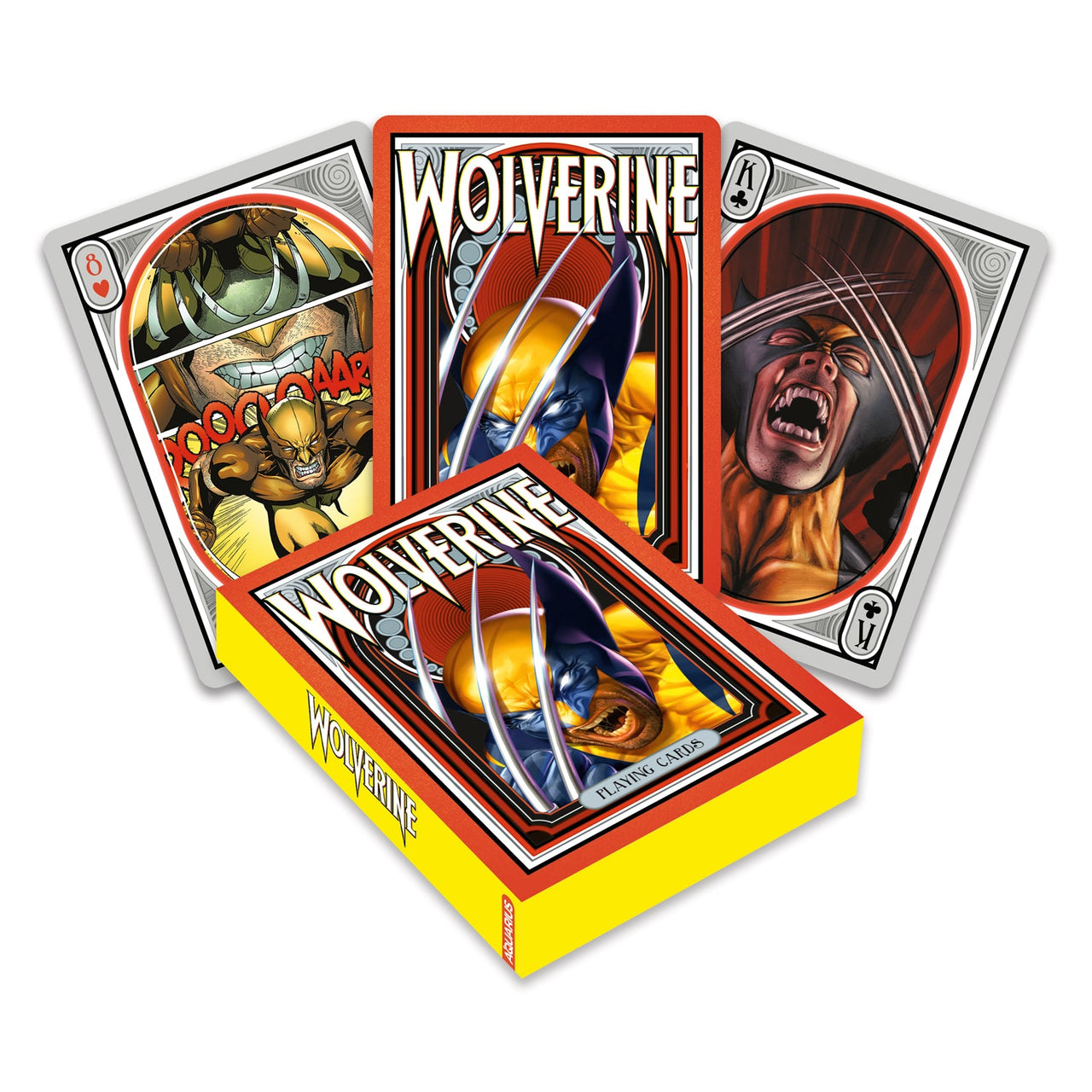 Marvel Wolverine Nouveau Playing Cards – 6 PC PPK