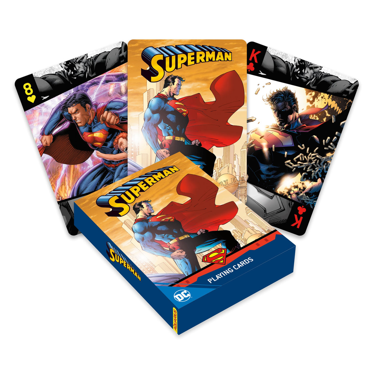 DC Comics Superman Playing Cards – 6 PC PPK