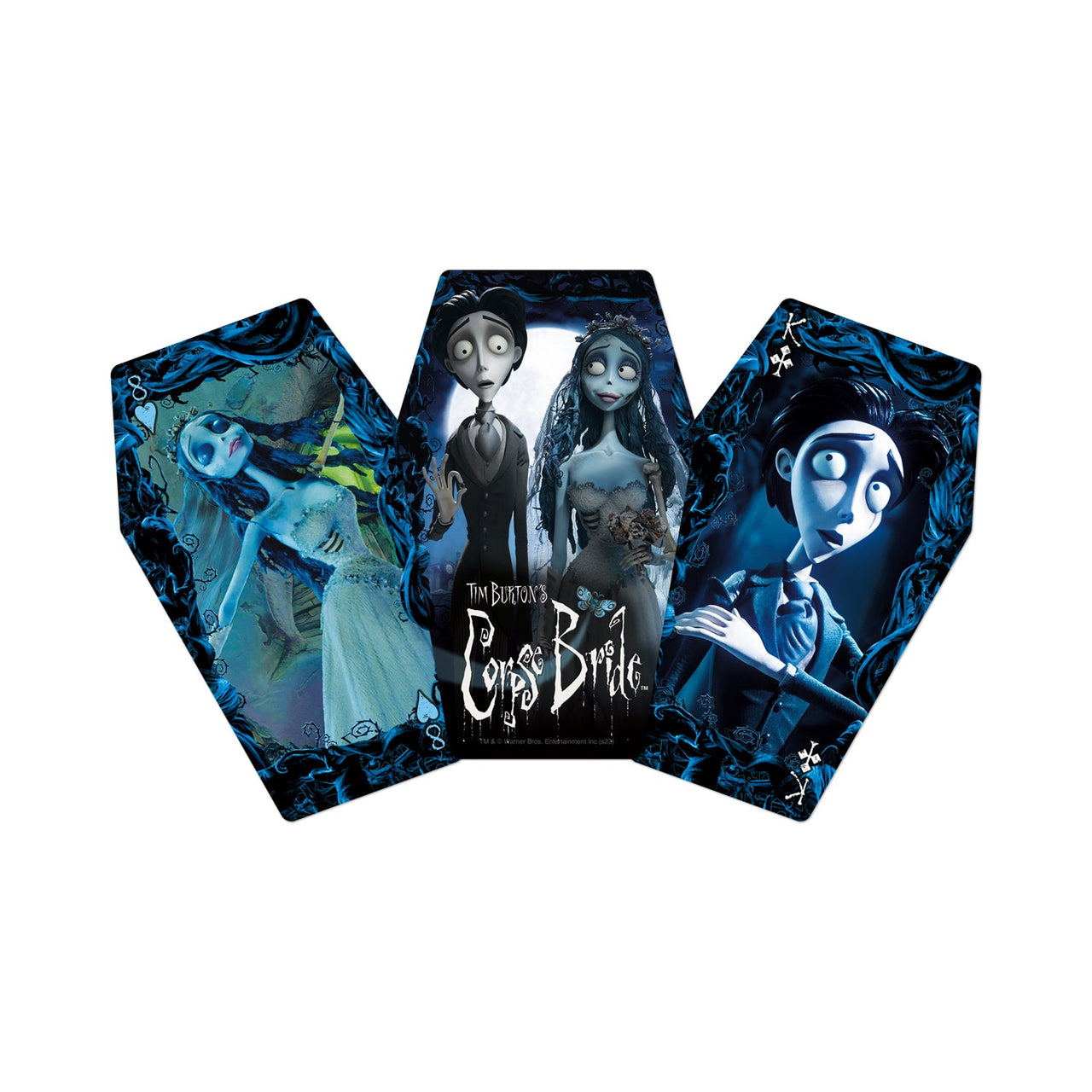 Corpse Bride Coffin Box Premium Playing Cards (PDQ) – 12 PC PPK