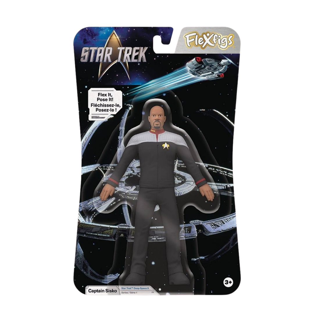 FlexFigs Star Trek Captain Sisko 5” Bendable Figure