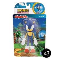 Thumbnail for Sonic the Hedgehog FlexFigs 12-Pc Weighted Assortment