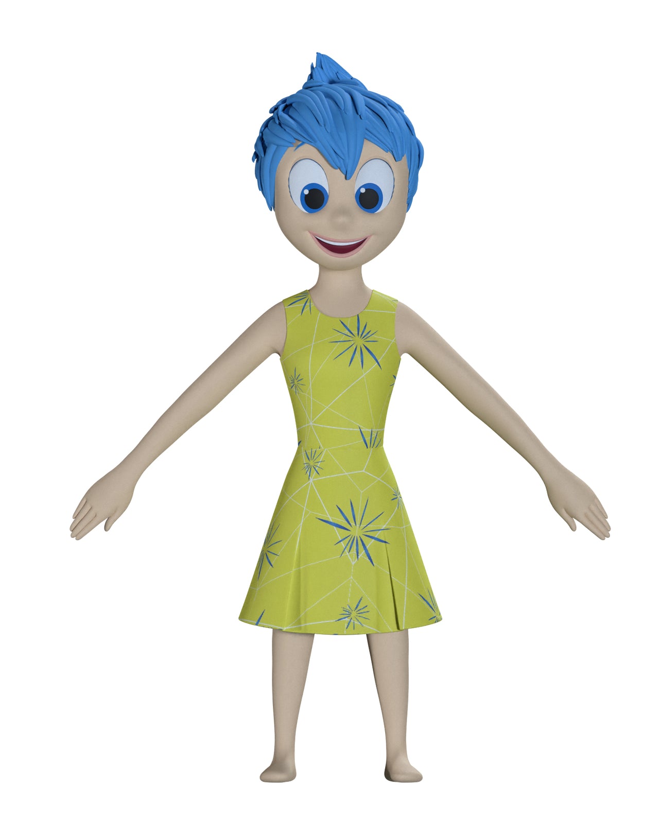 FLEXFIGS™ - PIXAR: JOY - 4PC PPK ($5.00 each)