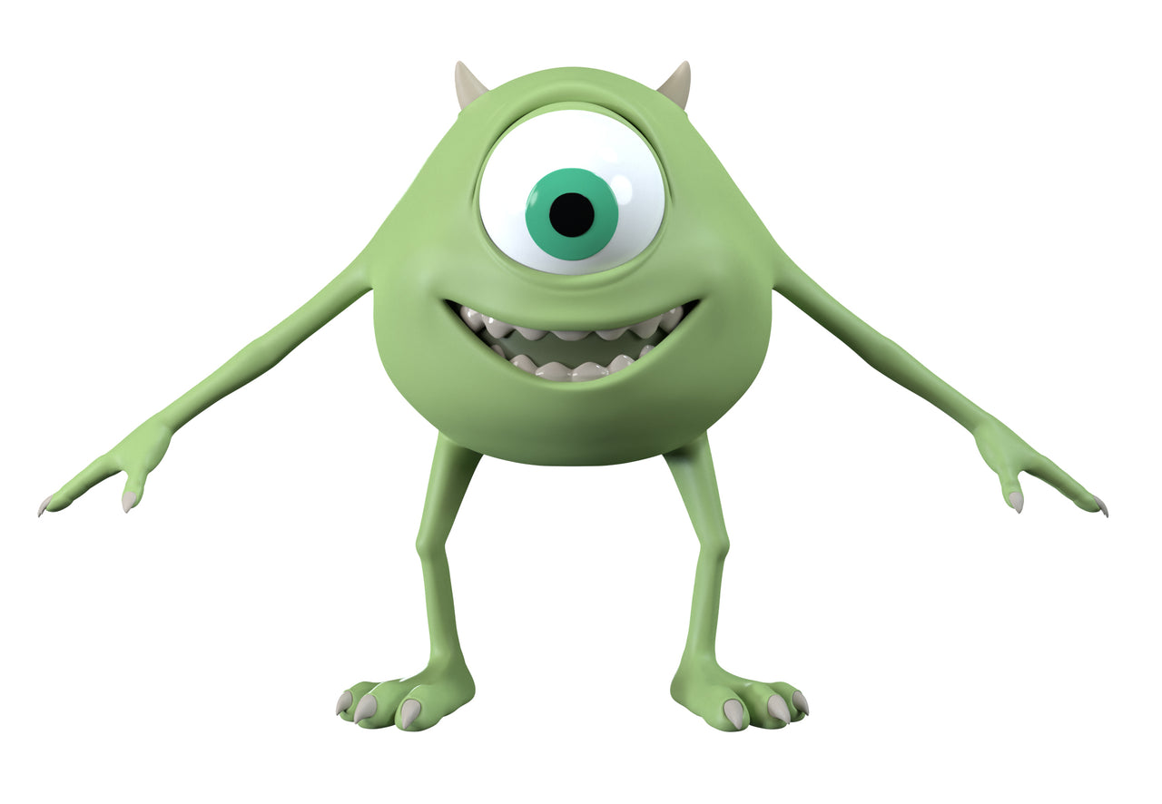 FLEXFIGS™ - PIXAR: MIKE WAZOWSKI- 4PC PPK ($5.00 each)