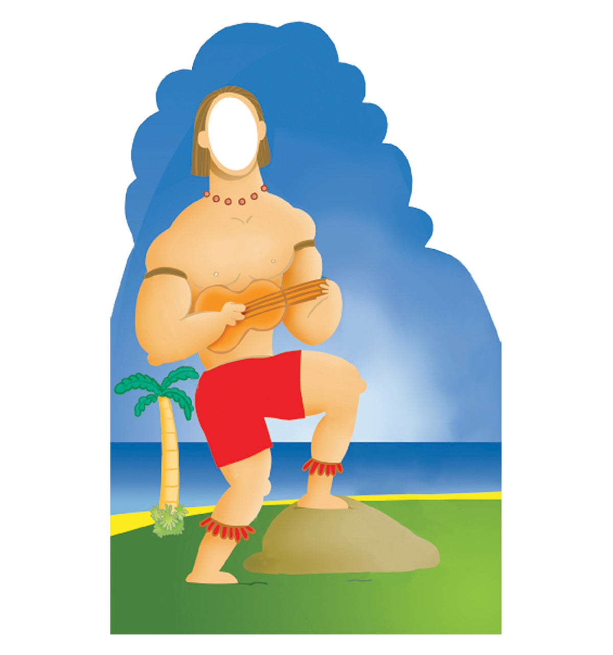 Hawaiian Guy Stand-In 553