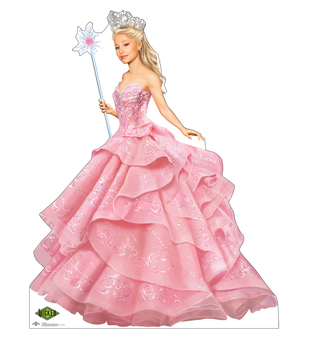 Glinda Life-Size Cardboard Cutout (Wicked Movie)