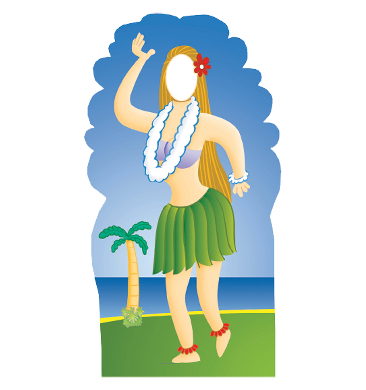 Hula Girl Stand-In
