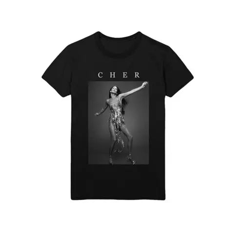 Cher BW Photo Tee