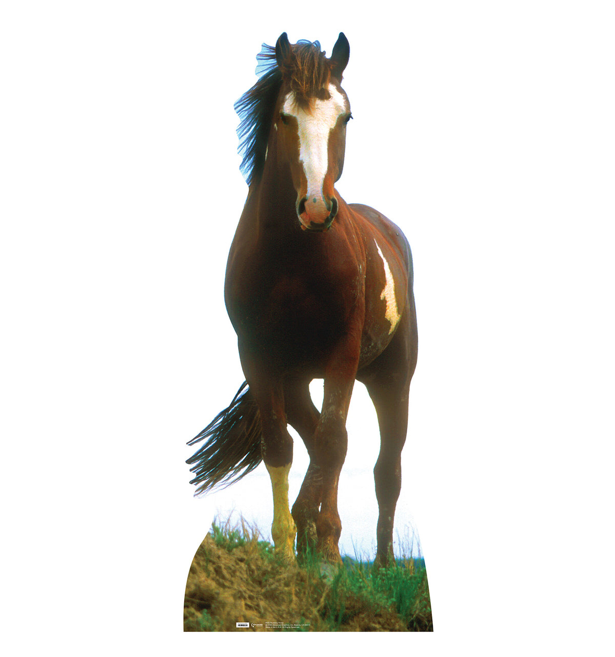 Life-size Mustang Horse Cardboard Cutout