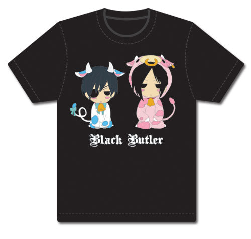 BLACK BUTLER - SEBASTIAN & CIEL COWS T-SHIRT