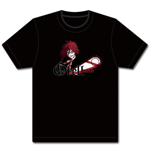 BLACK BUTLER - GRELL WITH CHAINSAW T-SHIRT