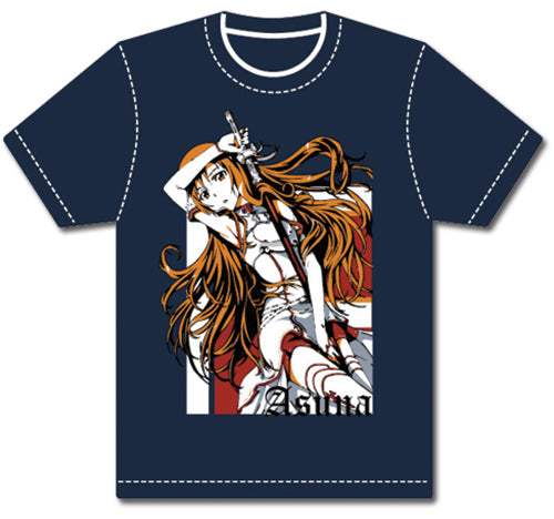 SWORD ART ONLINE NAVY MEN TEE