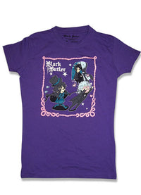 Thumbnail for BLACK BUTLER - SEBASTIAN, CIEL & PLUTO T-SHIRT