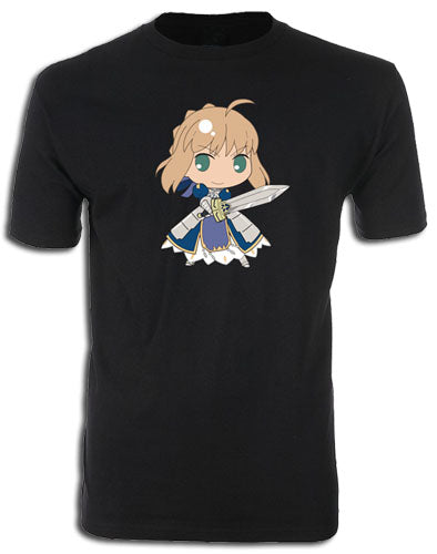 FATESTAY NIGHT- SD SABER MEN SCREEN PRINT T-SHIRT