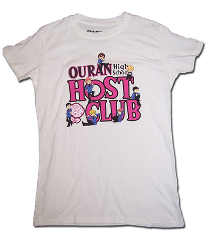 OURAN HIGH SCHOOL HOST CLUB GROUP LOGO JR. T-SHIRT