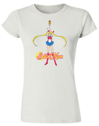 Thumbnail for SAILOR MOON S- SPIRAL HEART ATTACK JRS SCREEN PRINT T-SHIRT