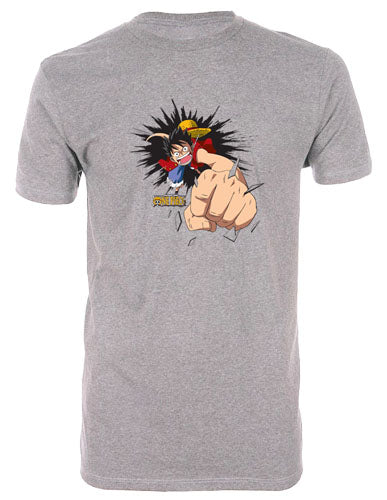 ONE PIECE- LUFFY PUNCH OUT SCREEN PRINT T-SHIRT