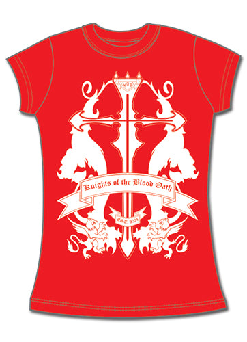 SWORD ART ONLINE KNIGHTS OF THE BLOOD OATH JRS T-SHIST