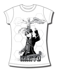 Thumbnail for SWORD ART ONLINE KIRITO & PINA JR. T-SHIRT
