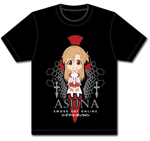 SWORD ART ONLINE SD ASUNA SMILING MEN T-SHIRT