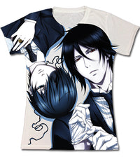 Thumbnail for BLACK BUTLER 2 - CIEL & SETASTIAN FULL  PRINT JR. T-SHIRT