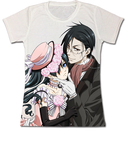 BLACK BUTLER - SEBASTIAN & CIEL DANCING FULL JRS T-SHIRT