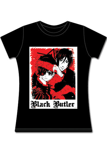 BLACK BUTLER - CHRISTMAS CIEL & SEBASTIAN JRS T-SHIRT