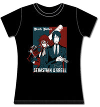 Thumbnail for BLACK BUTLER - SEBASTIAN & GRELL JR. T-SHIRT