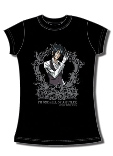 BLACK BUTLER - SEBASTIAN SLOGAN JR. T-SHIRT