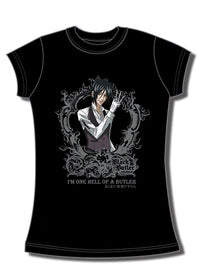Thumbnail for BLACK BUTLER - SEBASTIAN SLOGAN JR. T-SHIRT
