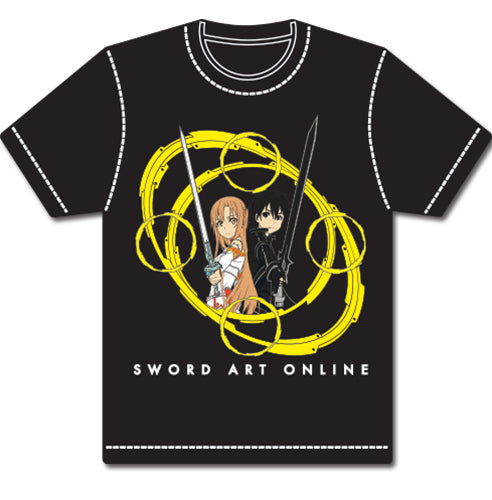 SWORD ART ONLINE KIRITO & ASUNA CIRCLES II T-SHIRT