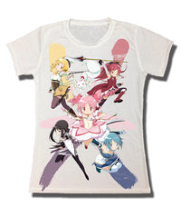 Thumbnail for MADOKA MAGICA MOVIE GROUP BRUSH STROKE SUBLIMATION JRS. T-SHIRT