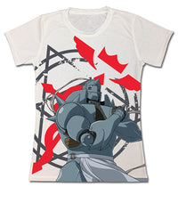 Thumbnail for FULLMETAL ALCHEMIST BROTHERHOOD- ALPHONSE JRS  T-SHIRT