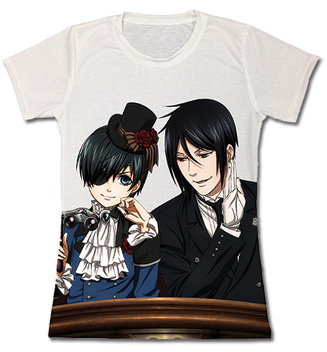 BLACK BUTLER 2 - SEBASTIAN WISPERING CIEL JRS T-SHIRT