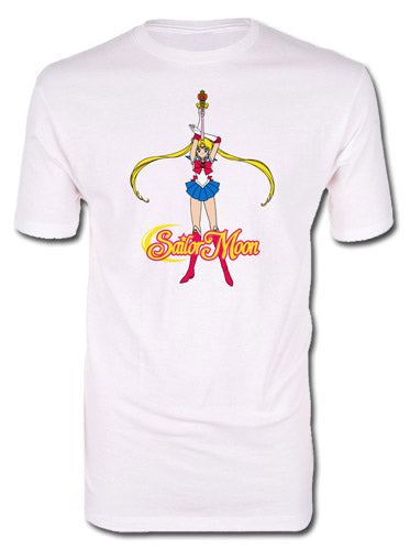 SAILOR MOON S- SPIRAL HEART ATTACK MEN SCREEN PRINT T-SHIRT