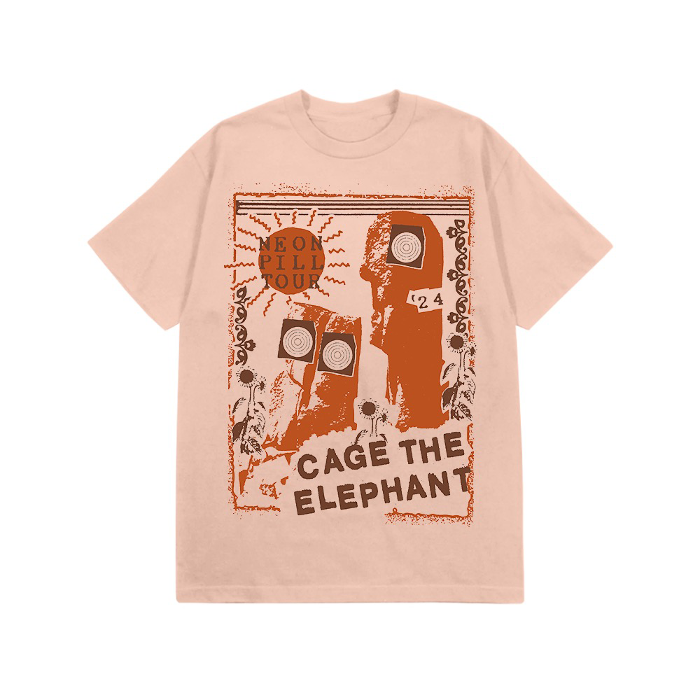 Cage the Elephant Neon Pill T-Shirt