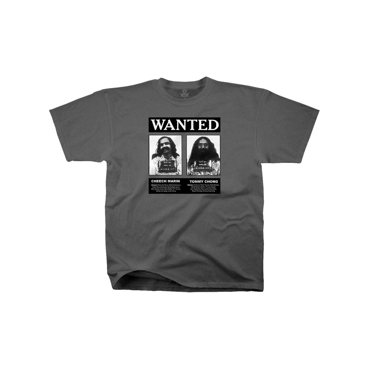 Wanted Grey Athletic T-Shirt