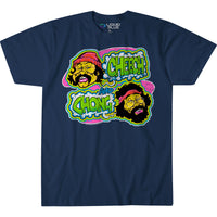 Thumbnail for Cheech and Chong Transfer Navy T-Shirt