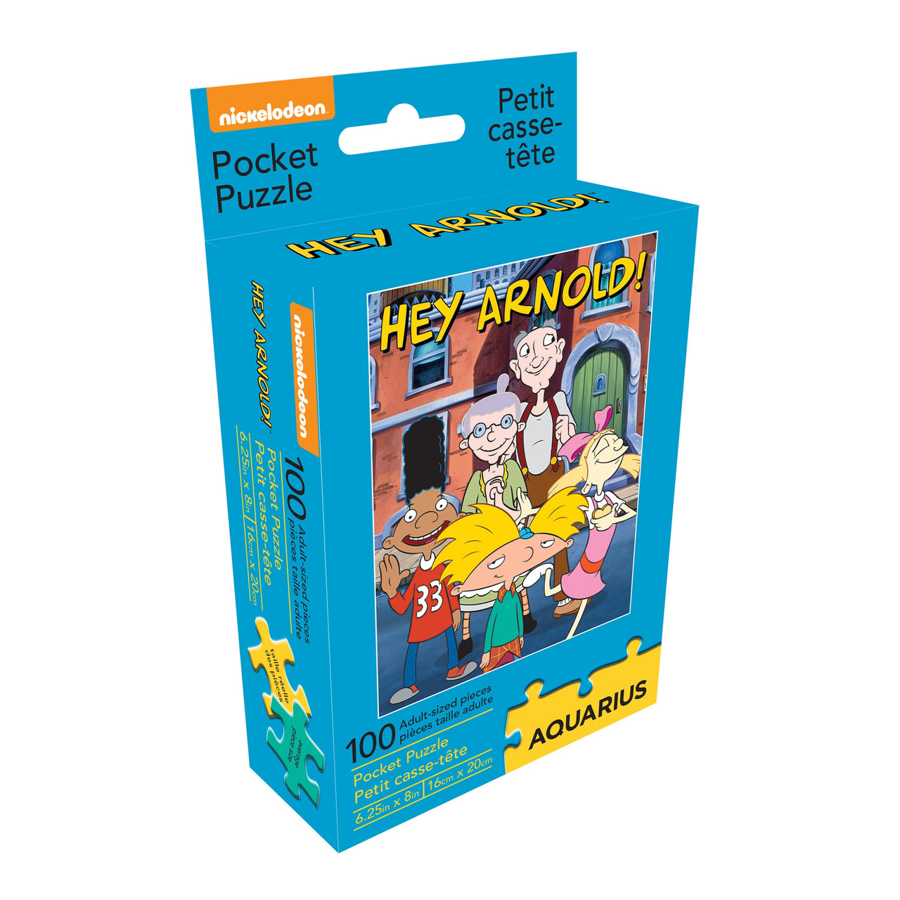 Hey Arnold 100pc Pocket Puzzle – 12 PC PPK ($3.20 each)
