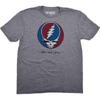 Thumbnail for SYF Vintage Dark Heather Grey Poly-Cotton T-Shirt