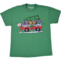 Thumbnail for Steal Your Christmas Tree Youth Green T-Shirt