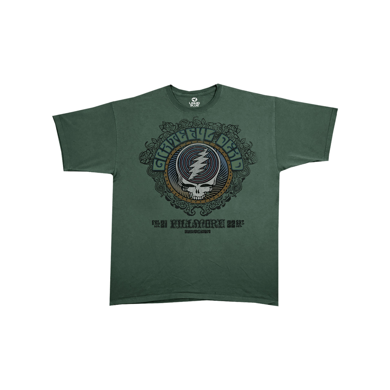 Fillmore Green Athletic T-Shirt