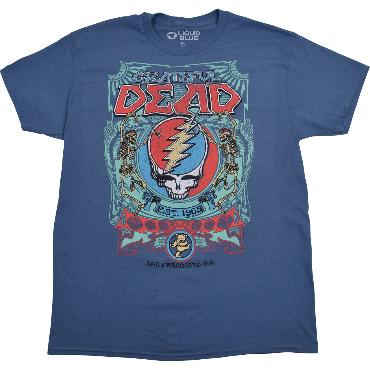 San Fran Skellys Denim T-Shirt