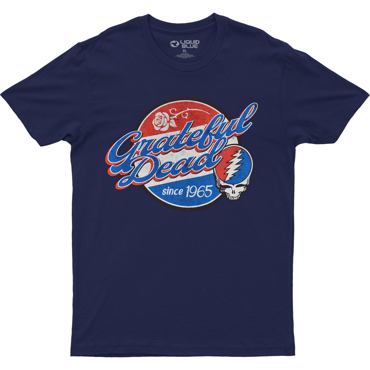 Label Navy Athletic T-Shirt