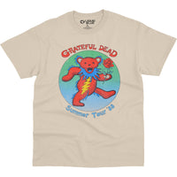 Thumbnail for Rose Bear 88 Tan T-Shirt